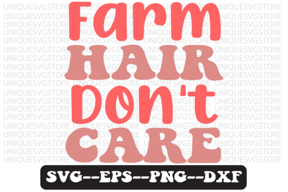Farm Hair Retro Svg Design Review