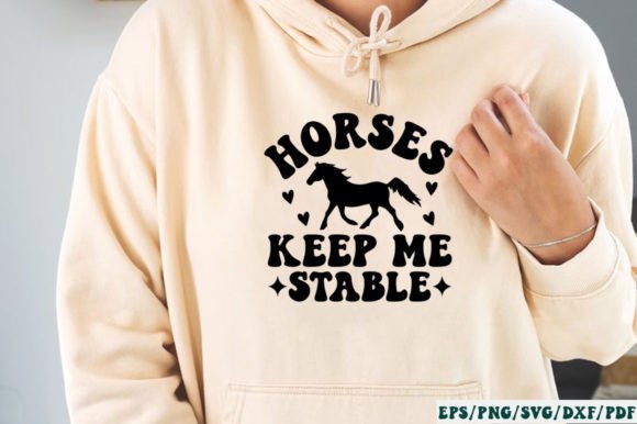 Horses Keep Me Stable Retro SVG Review