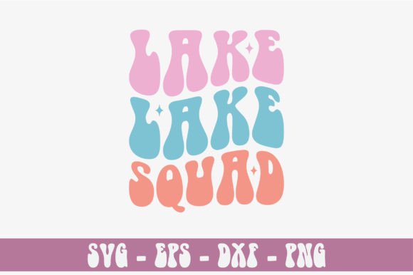 LAKE SQUAD Retro Svg Design Review