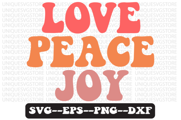Love Peace Joy Retro Embroidery Review