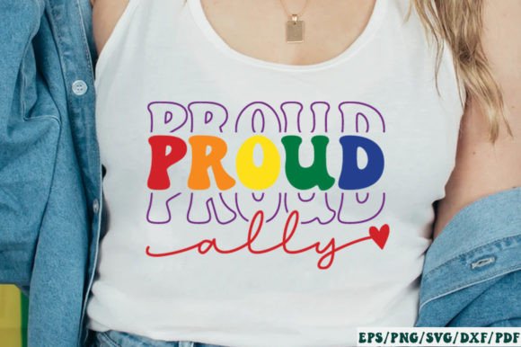 Proud Ally Retro SVG Review
