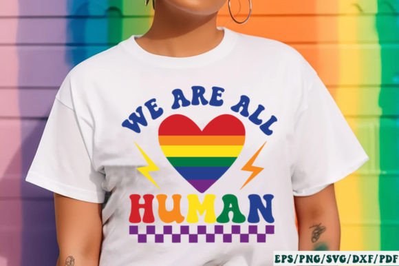 We Are All Human Retro SVG Review