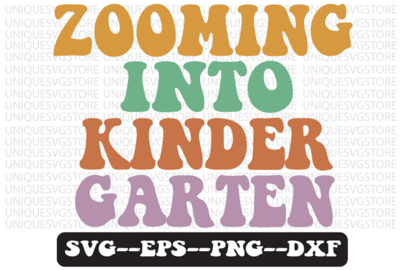Zooming into Kindergarten Retro Svg Review